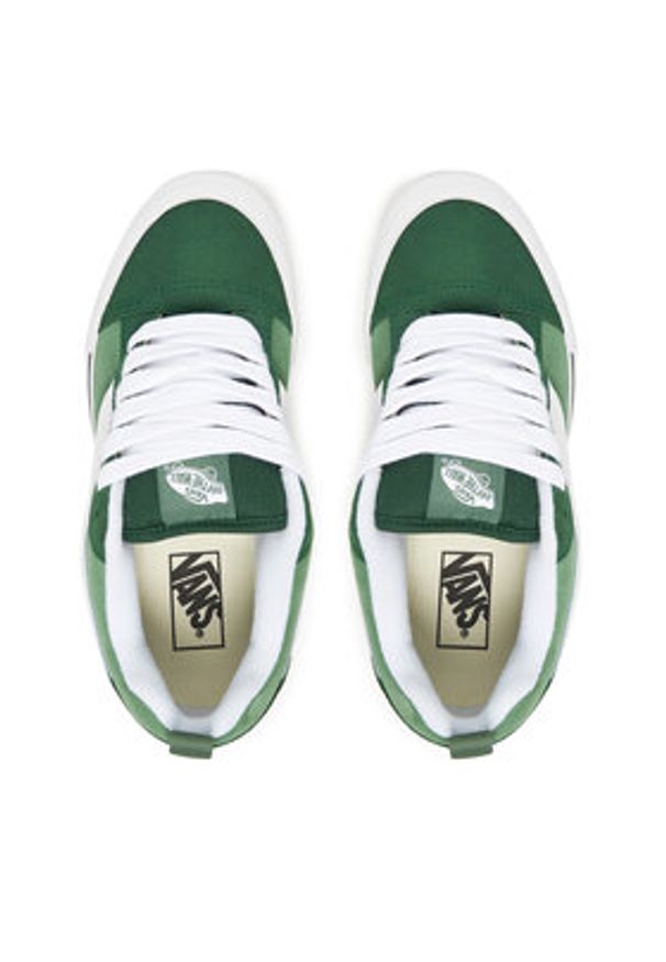 Vans Tenisówki Knu Skool VN000DAJBGK1 Zielony. Kolor: zielony. Materiał: materiał