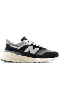 Buty New Balance U997RHC - czarne. Okazja: na co dzień. Kolor: czarny. Materiał: guma, skóra, syntetyk, materiał. Szerokość cholewki: normalna