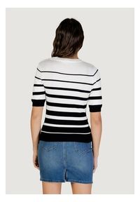 Morgan Sweter 261-MLOL Biały Regular Fit. Kolor: biały. Materiał: wiskoza #3