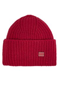 Czapka Tommy Jeans. Kolor: czerwony #1