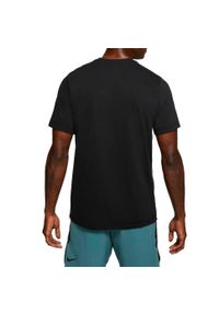 Koszulka treningowa męska Nike M NK Dry Tee Dfc Crew Solid. Kolor: czarny. Technologia: Dri-Fit (Nike)