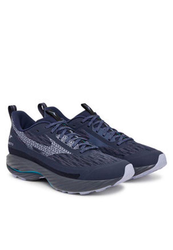 Mizuno Buty do biegania Wave Rider Tt 3 J1GC2532 Czarny. Kolor: czarny. Materiał: materiał. Model: Mizuno Wave