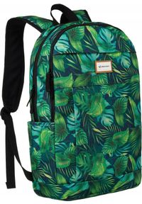 ROVICKY - Rovicky Klasyczny, damski plecak z poliestru w roślinny wzór - Rovicky NoSize. Materiał: poliester. Styl: klasyczny #1