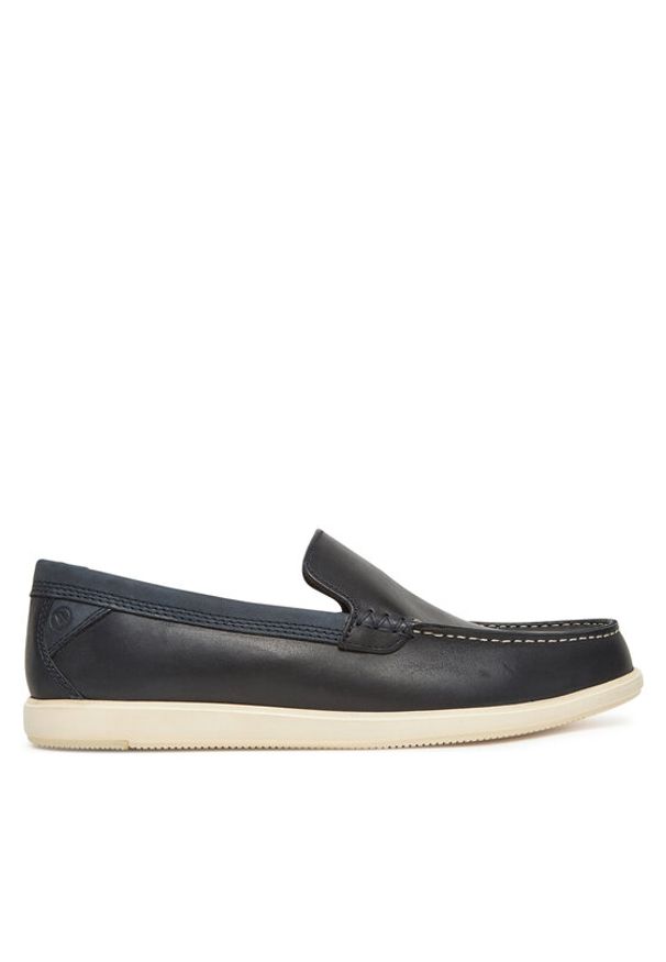 Clarks Mokasyny Bratton Loafer 26181278 Granatowy. Kolor: niebieski. Materiał: skóra