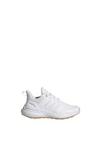 Adidas - Rapidasport Bounce Sport Running Lace Shoes. Kolor: biały. Materiał: materiał. Sport: bieganie #1