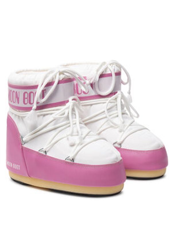Moon Boot Śniegowce Mb Icon Low Nylon 80D1409340 Różowy. Kolor: różowy. Materiał: materiał