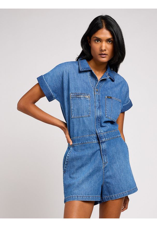 Lee - DAMSKIE SPODNIE LEE SHORT UNIONALL OWN EVERYTHING 112348971