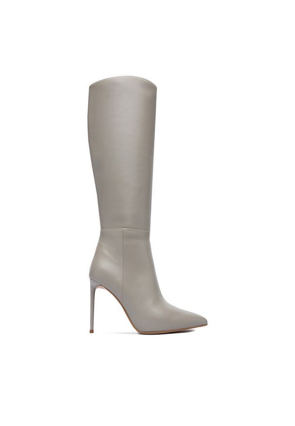 Kozaki Eva Minge. Kolor: szary