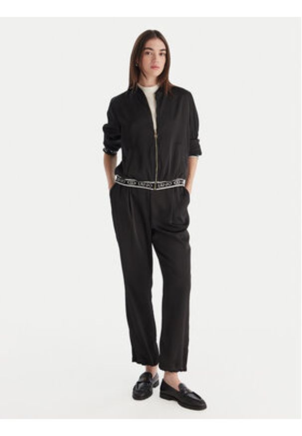 Liu Jo Sport Bluza TF5191 T004A Czarny Regular Fit. Kolor: czarny. Materiał: syntetyk. Styl: sportowy