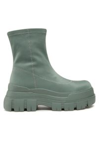 Jenny Fairy Botki LS5851-01 Zielony. Kolor: zielony. Materiał: materiał #1
