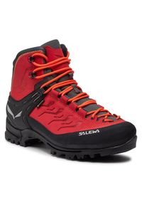 Trekkingi Salewa. Kolor: czerwony. Technologia: Gore-Tex. Sport: turystyka piesza