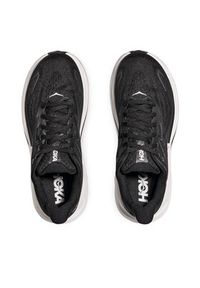 HOKA - Hoka Buty do biegania Clifton 10 Wide 1162050 Czarny. Kolor: czarny. Materiał: materiał #4