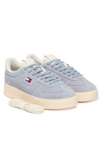 TOMMY HILFIGER - Tommy Hilfiger Sneakersy The Greenwich Edge Max Suede EN0EN02989 Niebieski. Kolor: niebieski. Materiał: zamsz, skóra #6