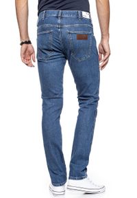 Wrangler - SPODNIE MĘSKIE WRANGLER LARSTON BLUE SMOKE W18SKN34E #7