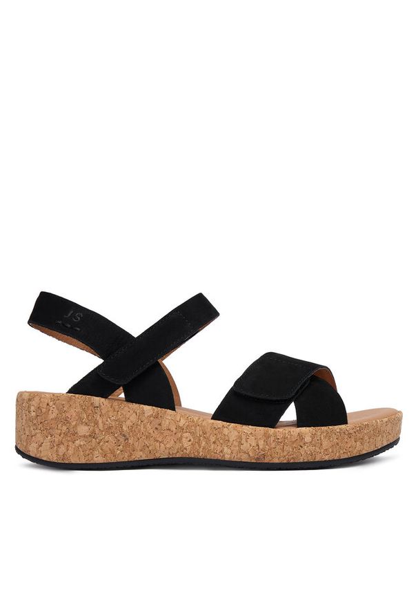 Sandały Josef Seibel. Kolor: czarny