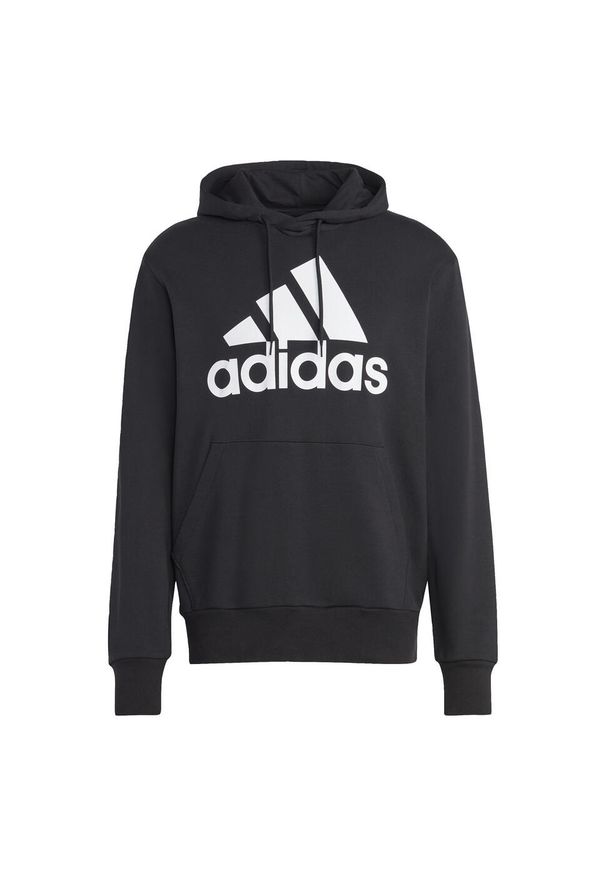 Adidas - Essentials French Terry Big Logo Hoodie. Typ kołnierza: kaptur. Kolor: czarny. Materiał: bawełna. Sport: fitness