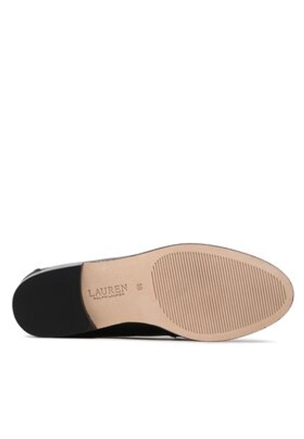 Lauren Ralph Lauren - LAUREN RALPH LAUREN Mokasyny Wynnie 802875318001 Czarny. Kolor: czarny. Materiał: skóra