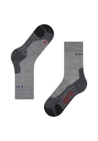 Skarpetki Falke TK2 Melange. Kolor: szary #1