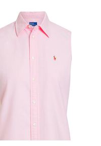 Polo Ralph Lauren Koszula 211968896003 Różowy Classic Fit. Typ kołnierza: polo. Kolor: różowy. Materiał: bawełna #5