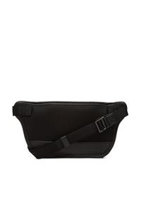 Calvin Klein Saszetka nerka Sculpted Impression Waistbag 38 LV04G3160G Czarny. Kolor: czarny. Materiał: skóra