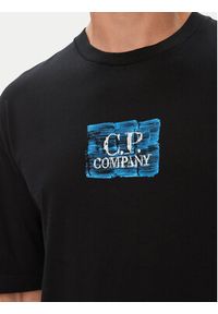 C.P. Company T-Shirt 21CMTS180A110579W Czarny Comfort Fit. Kolor: czarny. Materiał: bawełna #3