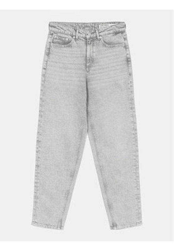 Vero Moda Jeansy Tessa 10308860 Szary Mom Fit. Kolor: szary