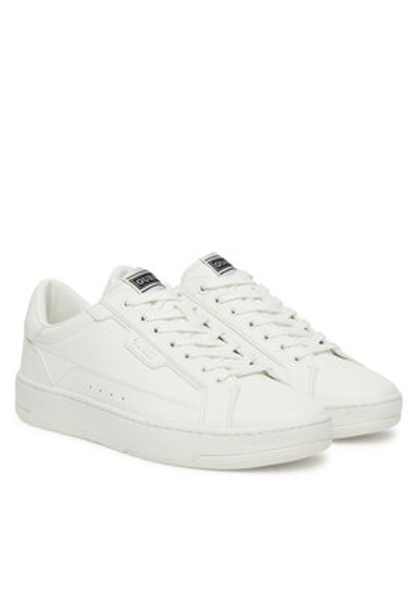 Guess Sneakersy FMJVIC PEL12 Biały. Kolor: biały. Materiał: skóra
