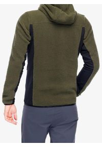 Kurtka polarowa męska Hannah Kodiak Hoody. Kolor: zielony. Materiał: polar