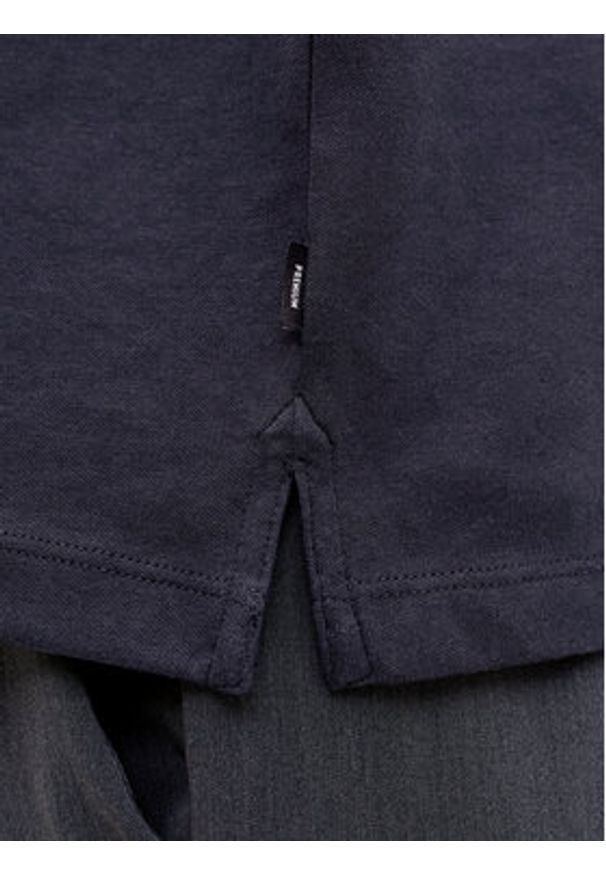 Jack & Jones Polo Blaethan 12292992 Granatowy Regular Fit. Typ kołnierza: polo. Kolor: niebieski. Materiał: bawełna