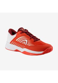 Buty tenisowe dziecięce Head Revolt Pro 4,5 Clay. Kolor: czerwony, pomarańczowy, biały, wielokolorowy. Sport: tenis