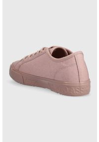 U.S. Polo Assn. tenisówki MAREW damskie kolor różowy. Nosek buta: okrągły. Zapięcie: sznurówki. Kolor: różowy. Materiał: guma #5