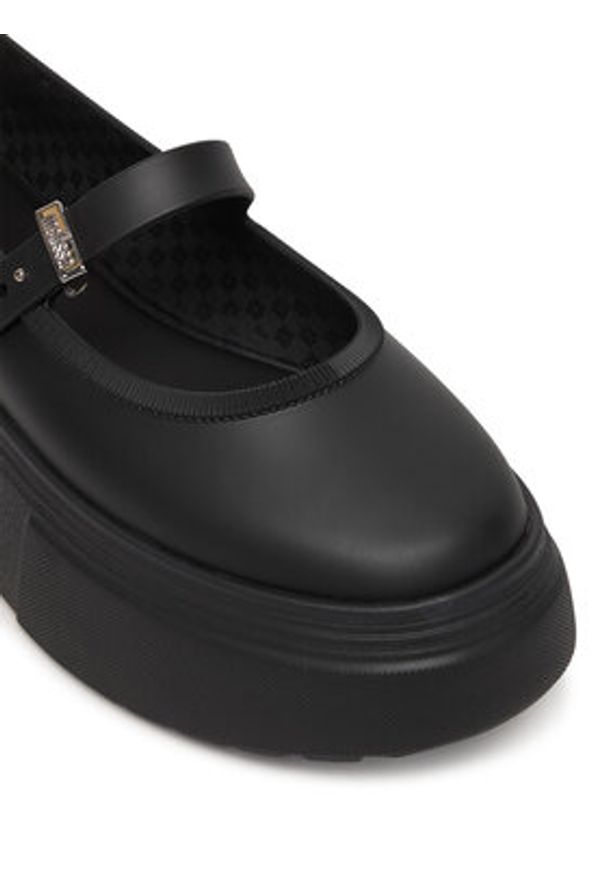 melissa - Melissa Baleriny Soft Ballerina Platform Ad 37858 Czarny. Kolor: czarny. Obcas: na platformie