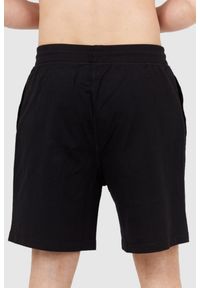 DSQUARED2 Dresowe szorty męskie z liściem, Rozmiar M. Kolor: czarny. Materiał: poliester, dresówka #2