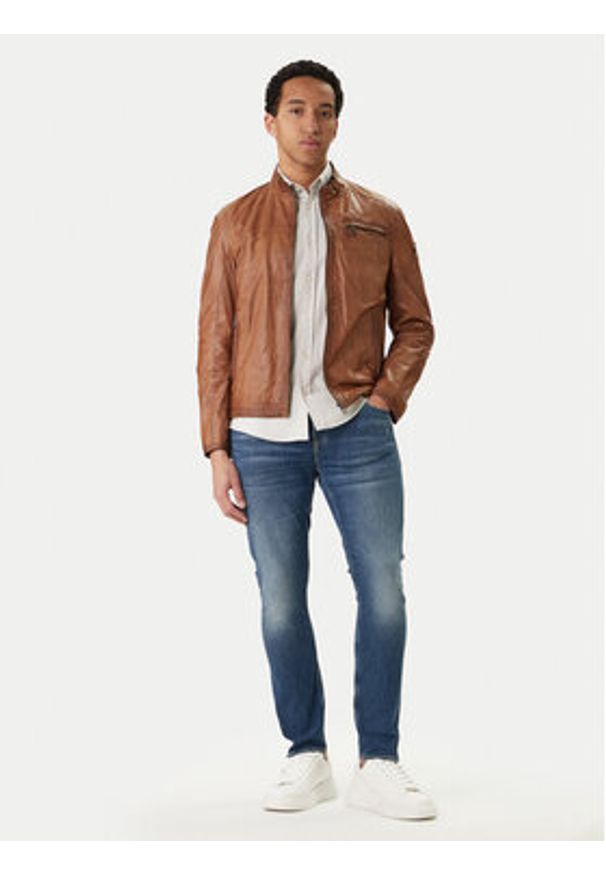 Guess Jeansy Chris M2YA27 D4Q42 Granatowy Super Skinny Fit. Kolor: niebieski