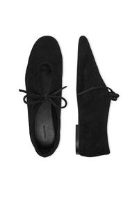 Gino Rossi - GINO ROSSI Półbuty EO-26SS10 Czarny. Kolor: czarny. Materiał: zamsz, skóra #4