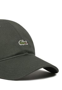 Lacoste Czapka z daszkiem RK0491 Zielony. Kolor: zielony. Materiał: materiał, bawełna