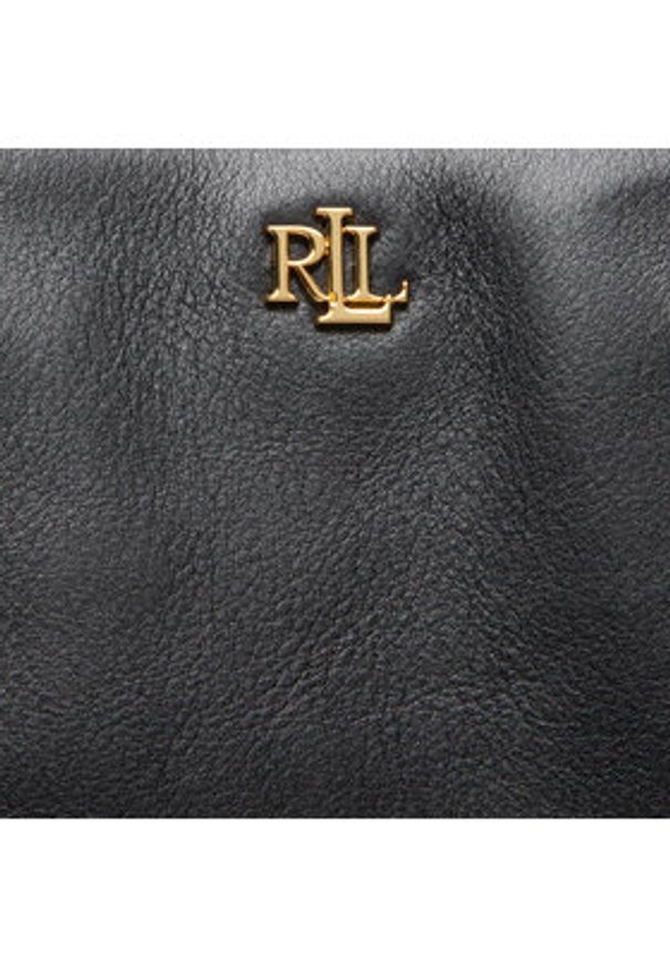 Lauren Ralph Lauren Torebka Marcy 26 431876725004 Czarny. Kolor: czarny. Materiał: skórzane