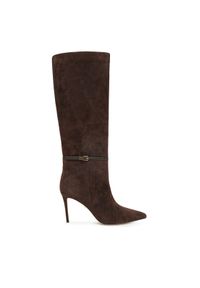 Marciano Guess Kozaki 5BGZ46 7419A Brązowy. Kolor: brązowy. Materiał: zamsz, skóra