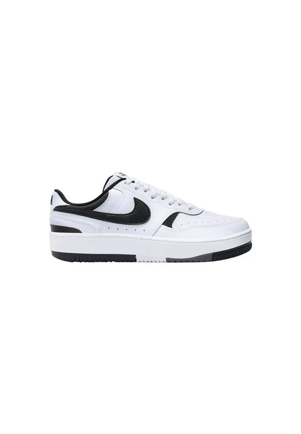 Buty do chodzenia damskie Nike Gamma Force. Okazja: na co dzień. Zapięcie: sznurówki. Kolor: czarny, biały, wielokolorowy. Materiał: syntetyk, materiał, zamsz, skóra. Szerokość cholewki: normalna. Sport: turystyka piesza