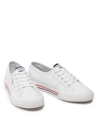 Pepe Jeans Tenisówki Brady W Basic PLS31287 Biały. Kolor: biały. Materiał: materiał #4