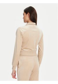 Guess Bluza V3BQ22 K0232 Beżowy Regular Fit. Kolor: beżowy. Materiał: syntetyk #4