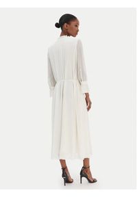 JOOP! Sukienka codzienna Dinah2 30100718 Écru Regular Fit. Okazja: na co dzień. Materiał: syntetyk. Typ sukienki: proste. Styl: casual #2
