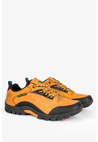 Badoxx - Camelowe buty trekkingowe sznurowane badoxx mxc8229. Kolor: brązowy