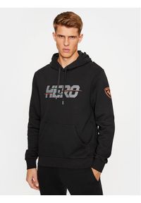 Rossignol Bluza Hero Hoodie RLMMS11 Czarny Regular Fit. Kolor: czarny. Materiał: bawełna #1
