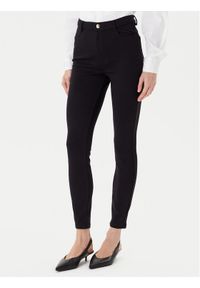 Liu Jo Sport Spodnie materiałowe TF5129 JS182 Czarny Regular Fit. Kolor: czarny. Materiał: wiskoza. Styl: sportowy