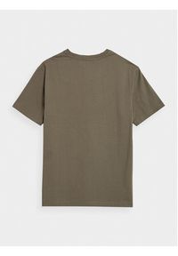 outhorn - Outhorn T-Shirt OTHAW23TTSHM0938 Khaki Regular Fit. Kolor: brązowy. Materiał: bawełna #2