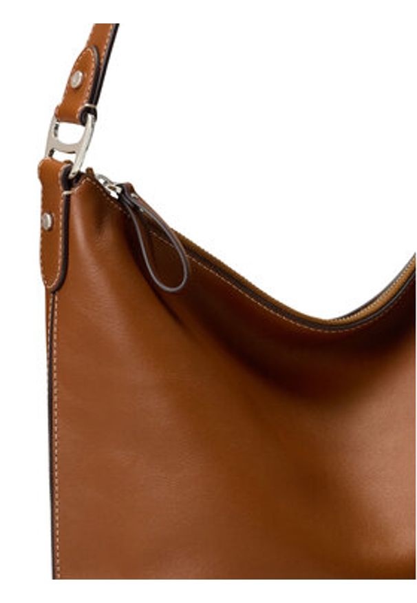 Lauren Ralph Lauren - LAUREN RALPH LAUREN Torebka 431P03419001 Brązowy. Kolor: brązowy. Materiał: skórzane