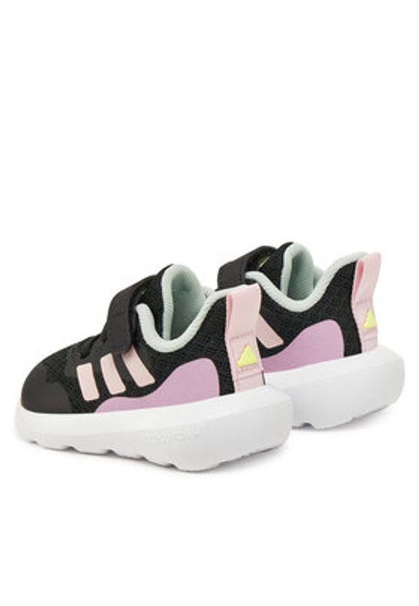 Adidas - adidas Sneakersy Fortarun 2.0 JI2185 Czarny. Kolor: czarny. Materiał: materiał
