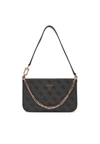 Guess Torebka Noelle II Mini HWBG96 72720 Szary. Kolor: szary. Materiał: skórzane