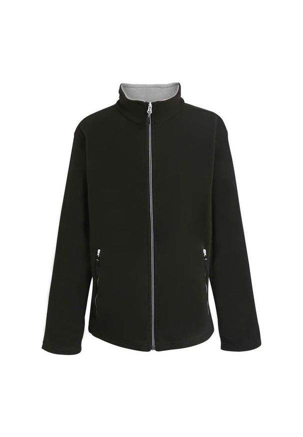 Regatta - Męska Bluza Polarowa Ascender. Kolor: szary, wielokolorowy, czarny. Materiał: polar. Sezon: zima. Styl: sportowy. Sport: turystyka piesza